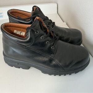 Nike ACG Black Leather Boots Sz 9.5 VGC